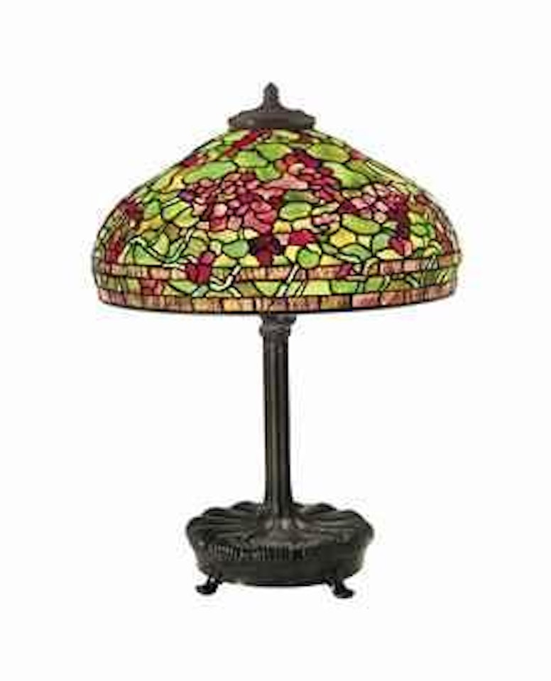 A 'Nasturtium' Table Lamp by Tiffany Studios