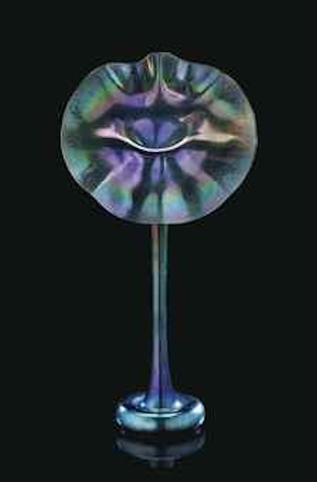 A 'Jack-in-the-Pulpit' vase by Tiffany Studios