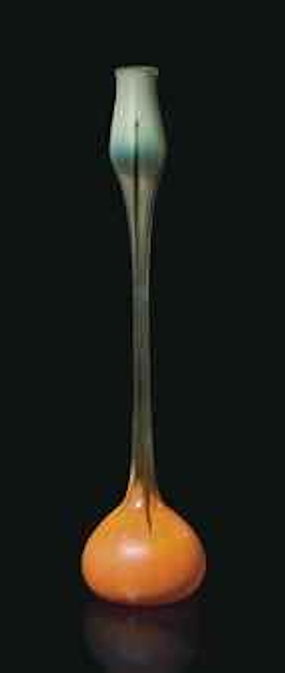 An 'Egyptian Onion' Floriform vase by Tiffany Studios