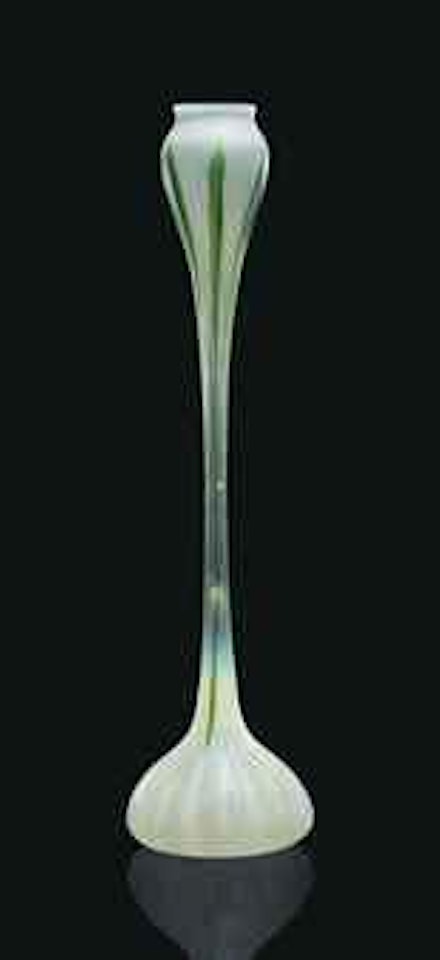 An 'Egyptian Onion' Floriform vase by Tiffany Studios