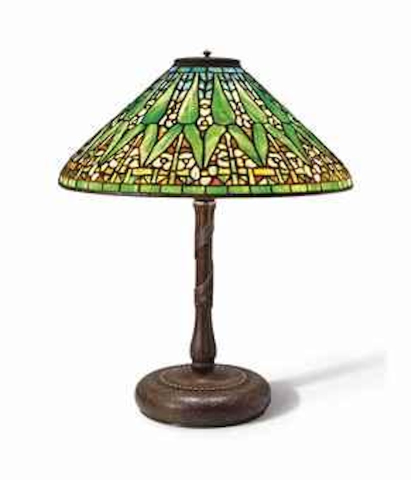 An 'Arrowroot' Table Lamp by Tiffany Studios