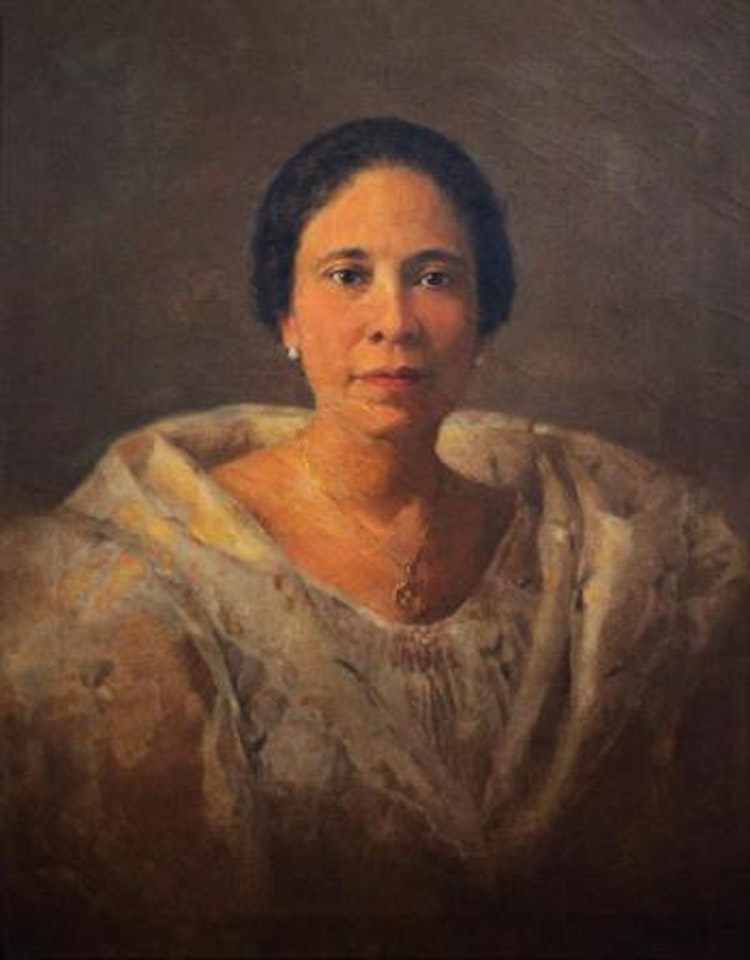 Portrait of Doña Leona Pasion de Garcia by Fernando Amorsolo