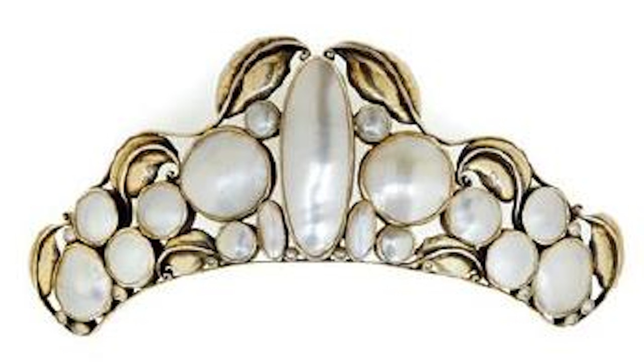 A diadem by Josef Hoffmann