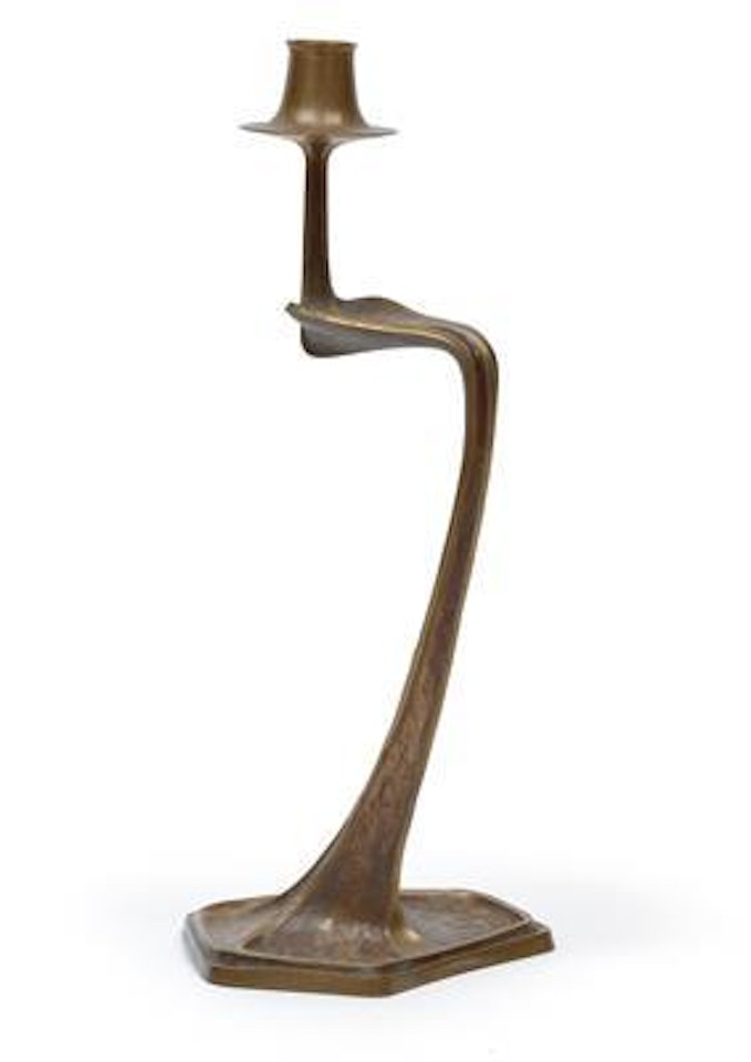 A candelabrum by Gustav Gurschner