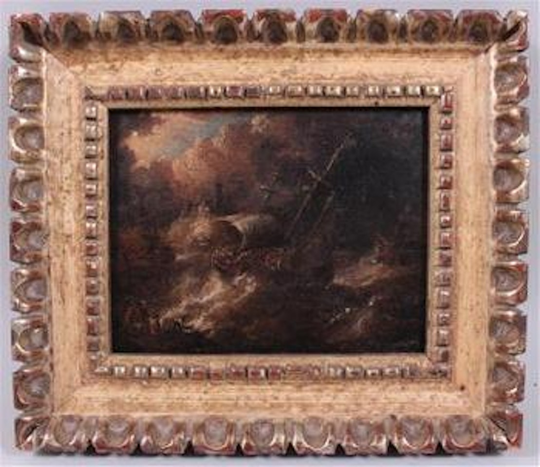 Stürmische See by Pieter van de Velde