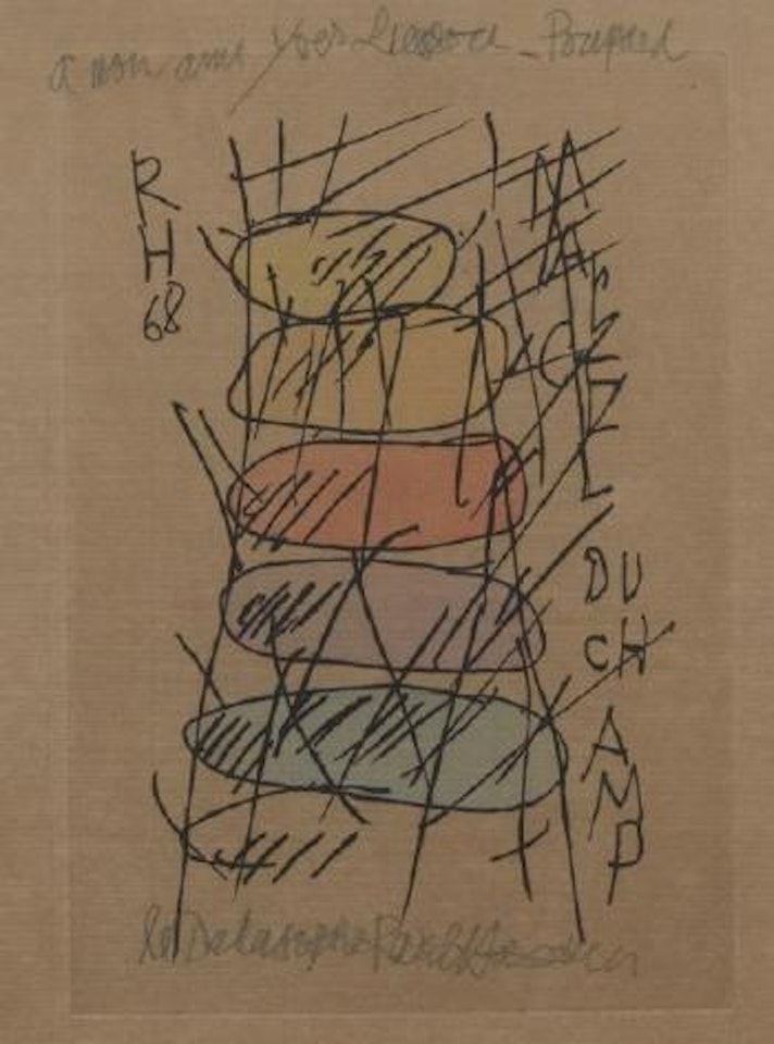 Raoul Hausmann - Hommage à Marcel Duchamp by Marcel Duchamp