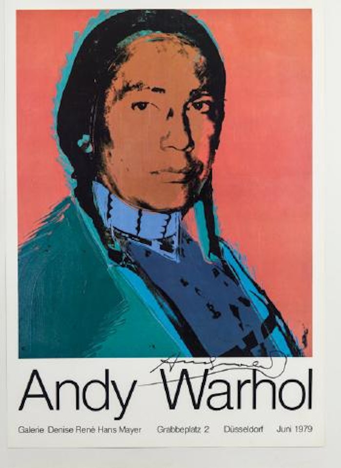 American Indian by Andy Warhol
