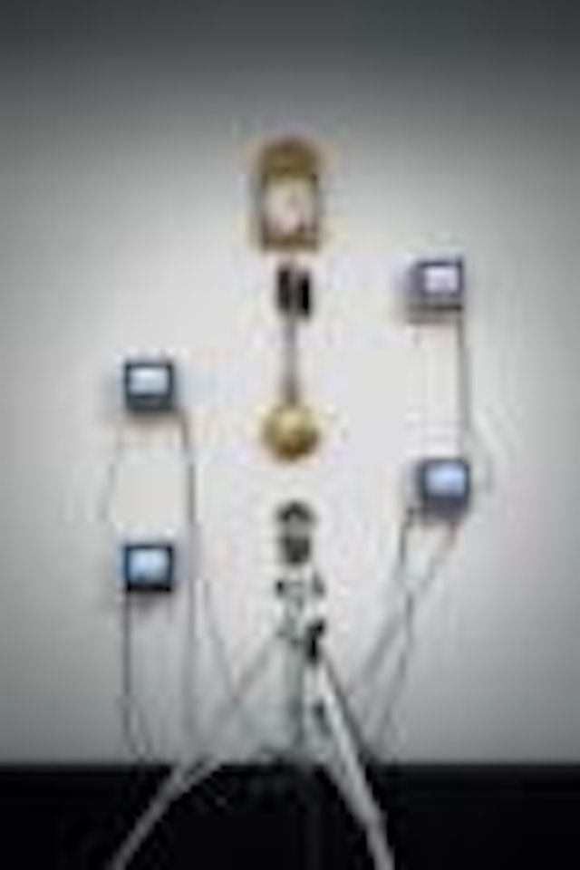 French Clock TV by Nam June Paik