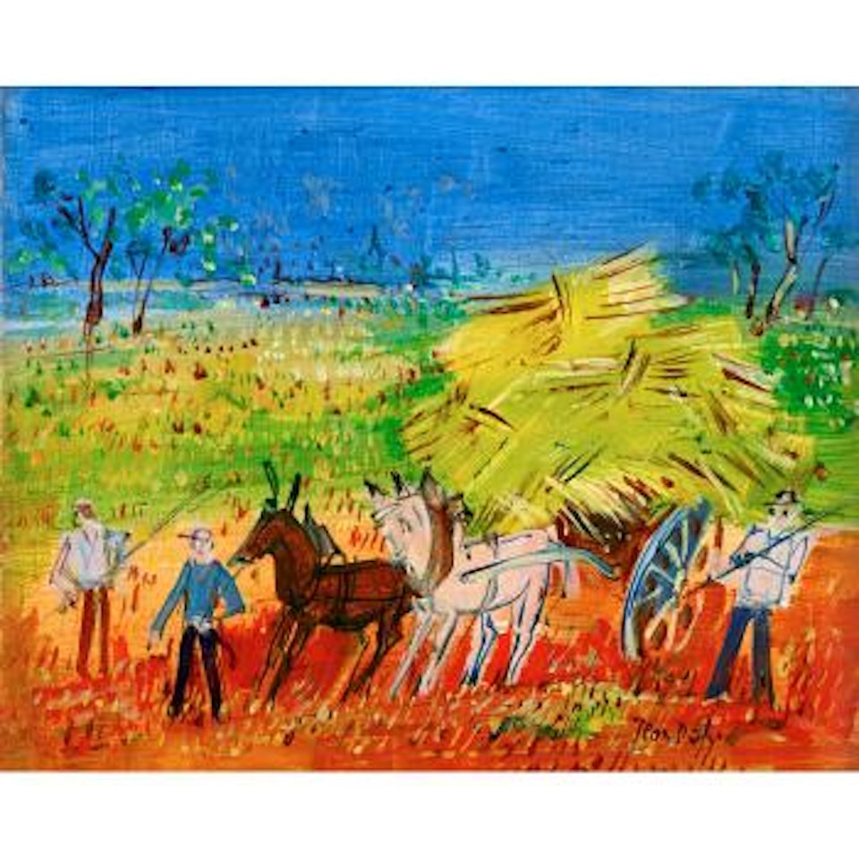 Les moissonneurs by Jean Dufy