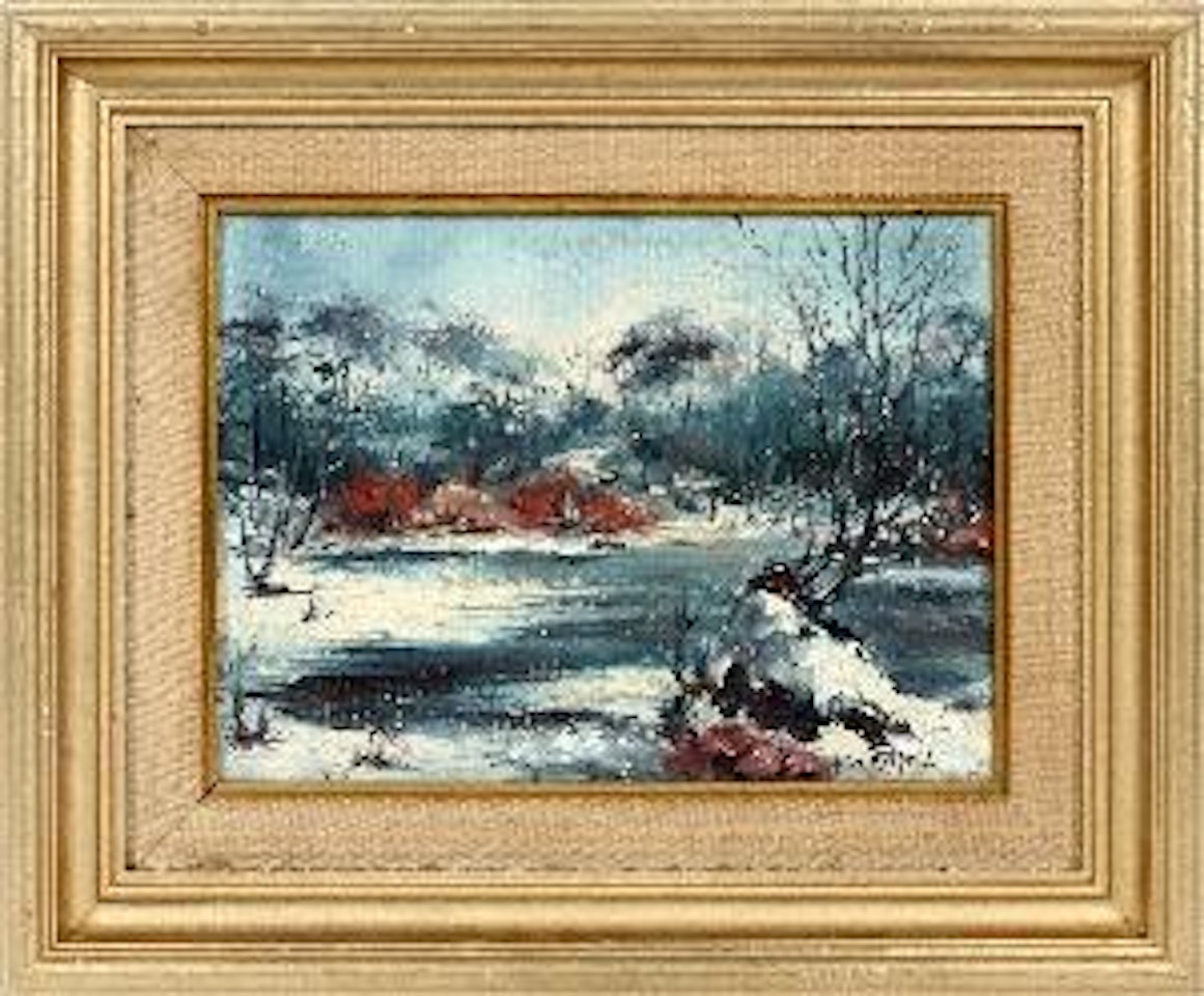 Winter Landscape by Edward Willis Redfield