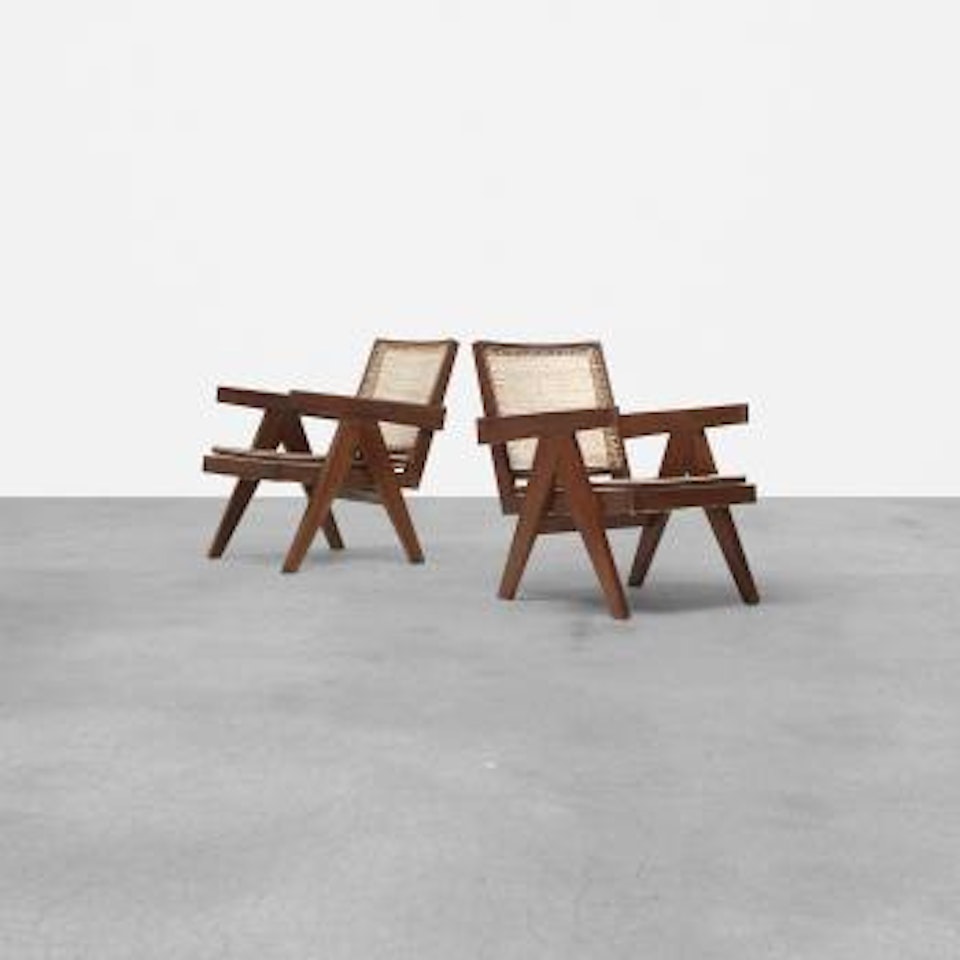 Armchairs by Pierre Jeanneret