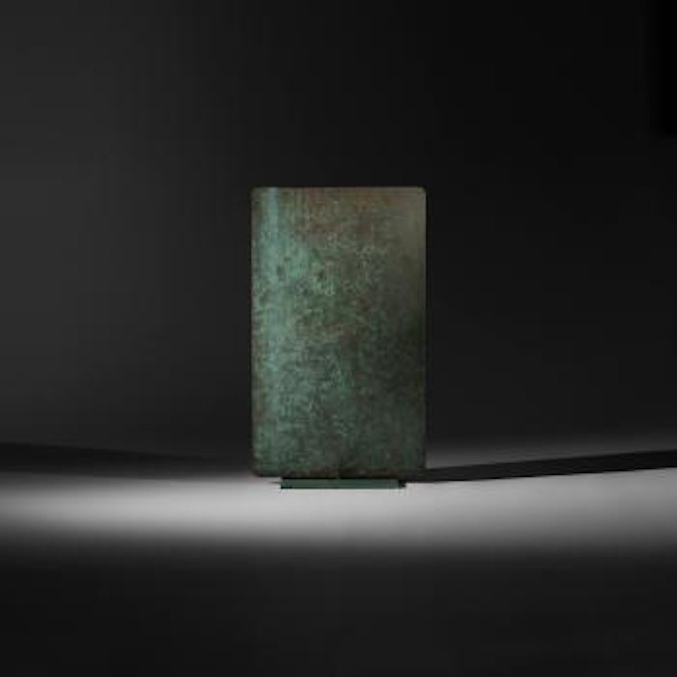 Untitled (Standing Gong) by Harry Bertoia