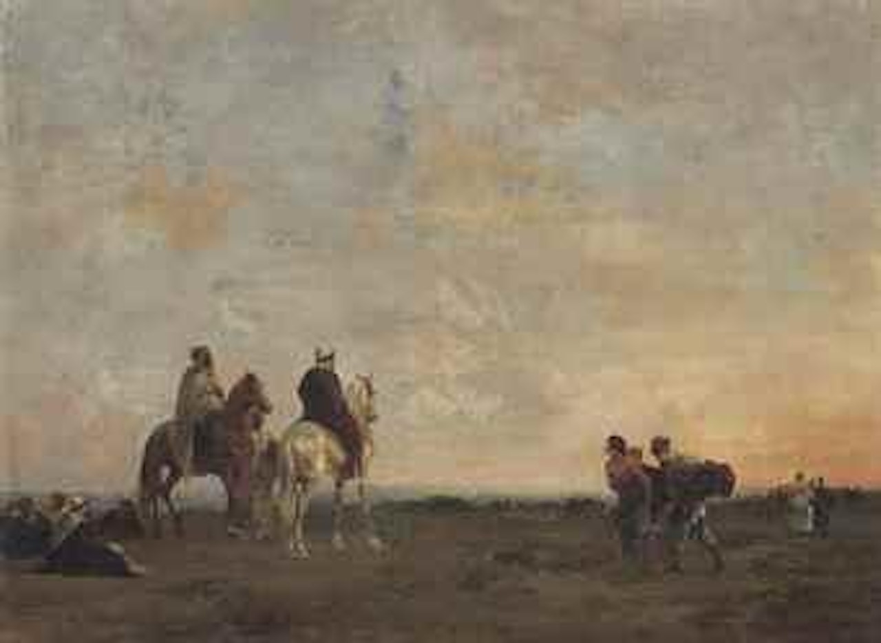 In the desert by Eugene Fromentin