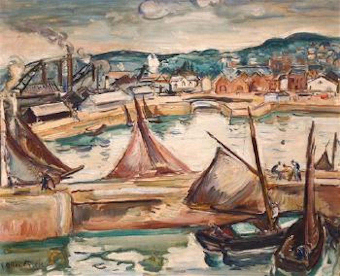 Harbor by Othon Friesz