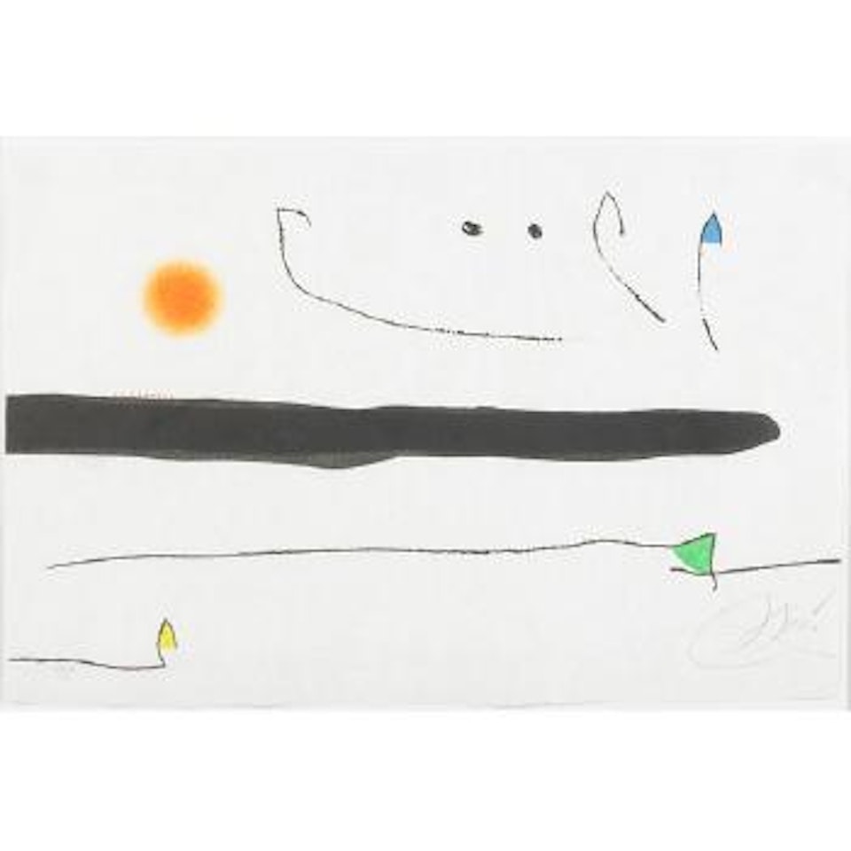 Untitled, From Le Marteau Sans Maitre by Joan Miró