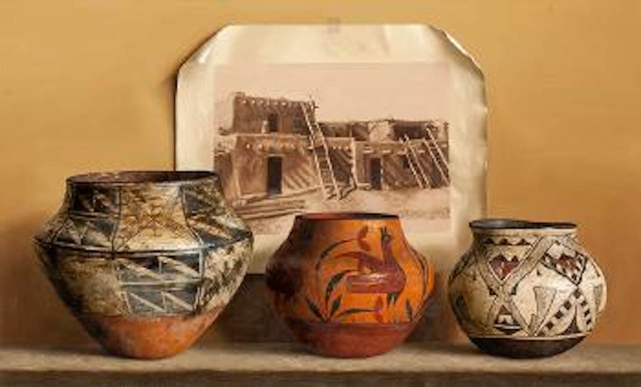Pueblo's Pottery by William Acheff