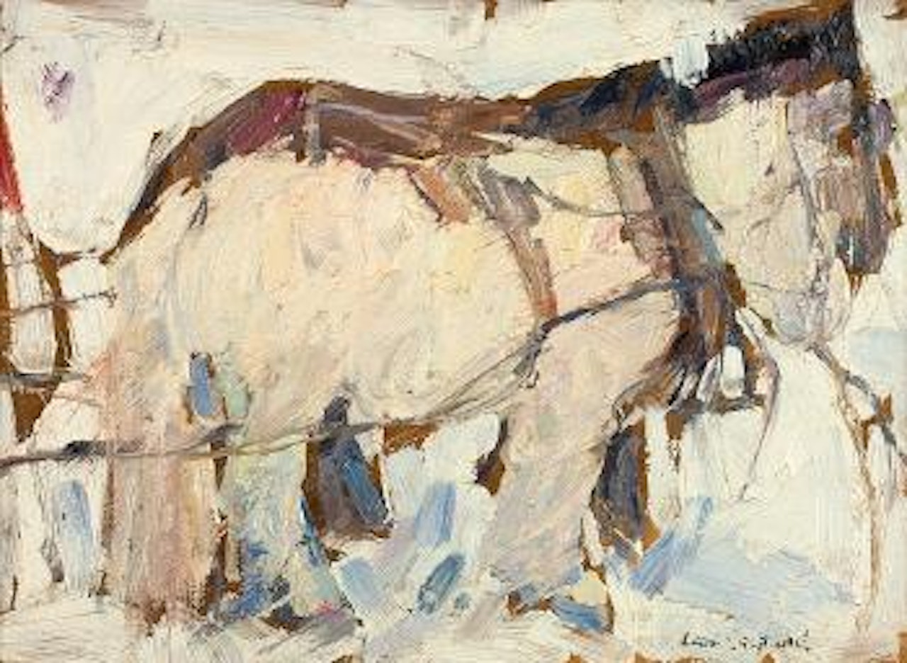 Horses in Russia by Leon Gaspard