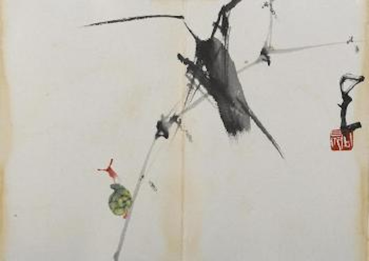 Insects and plants by Zhao Shao'ang