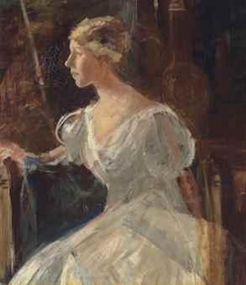 The Countess Lillie Suzanne Raben-Levetzau by Peder Severin Kröyer