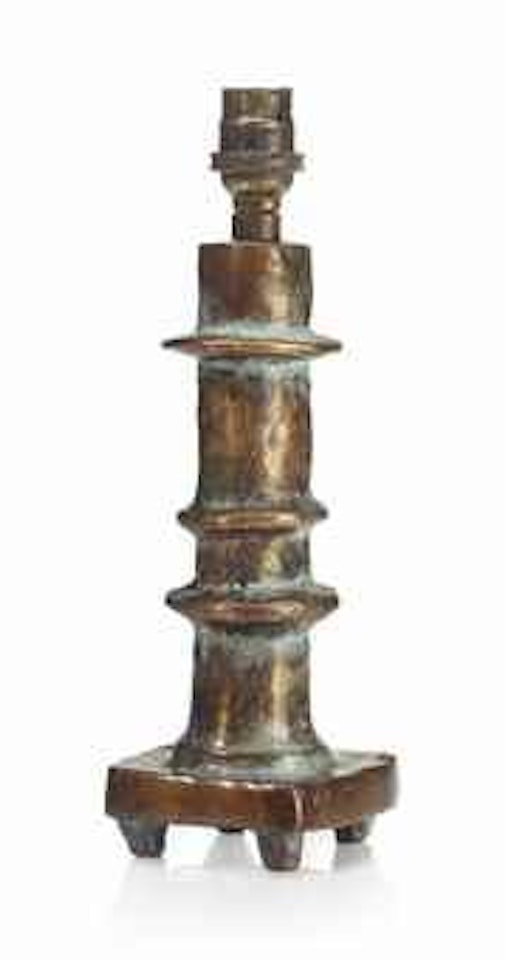 A 'Bougeoir' table lamp by Diego Giacometti