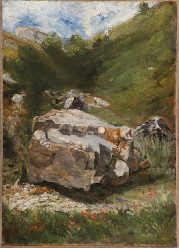 Paysage De Franche-Comté by Gustave Courbet