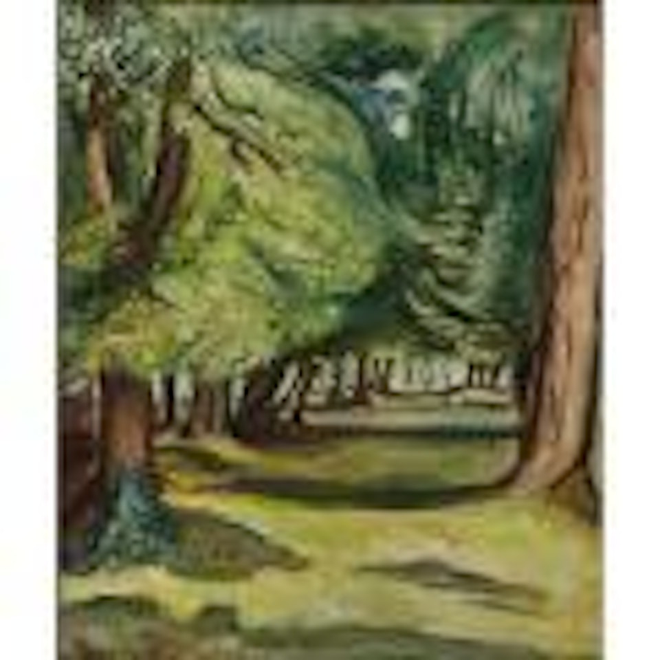 Sous Bois, Honfleur (Woods near Honfleur) by Othon Friesz