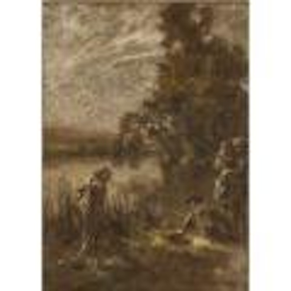 Peasant family on a River Bank by Léon Augustin Lhermitte