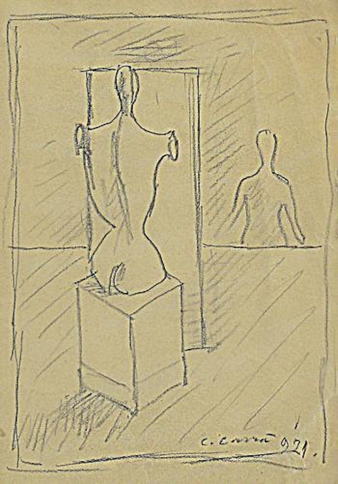 Interni metafisici by Carlo Carra