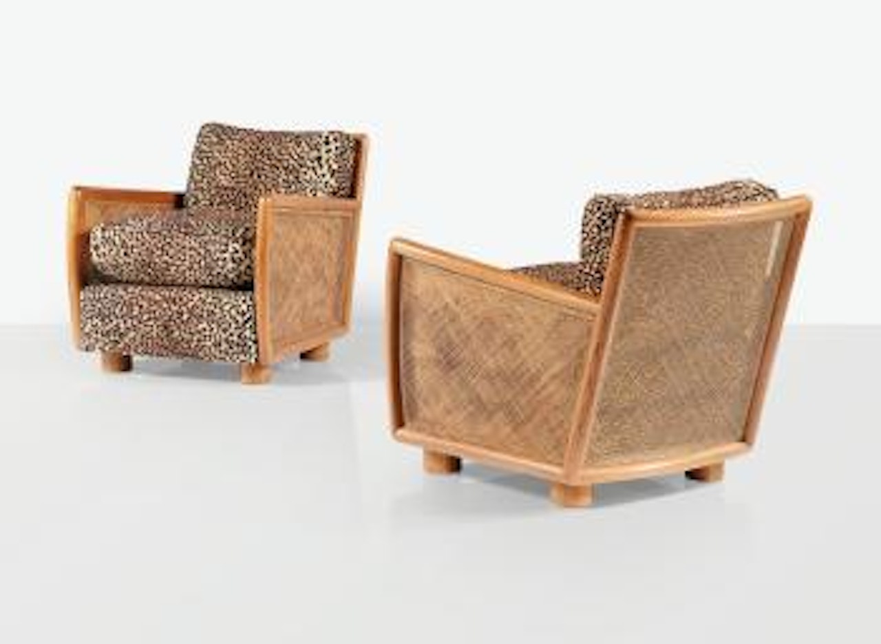Paire De Fauteuils by Jean Royere