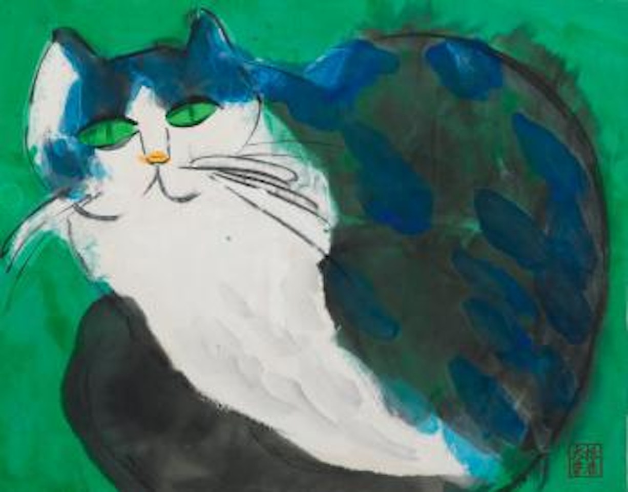 Calico Cat by Walasse Ting