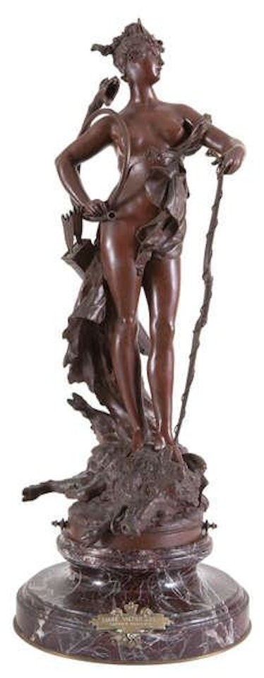 Diane victorieuse by Albert-Ernest Carrier-Belleuse