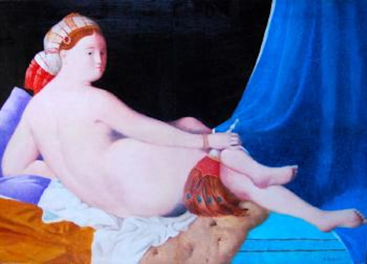 La grande odalisca (d‘après Ingres) by Antonio Bueno