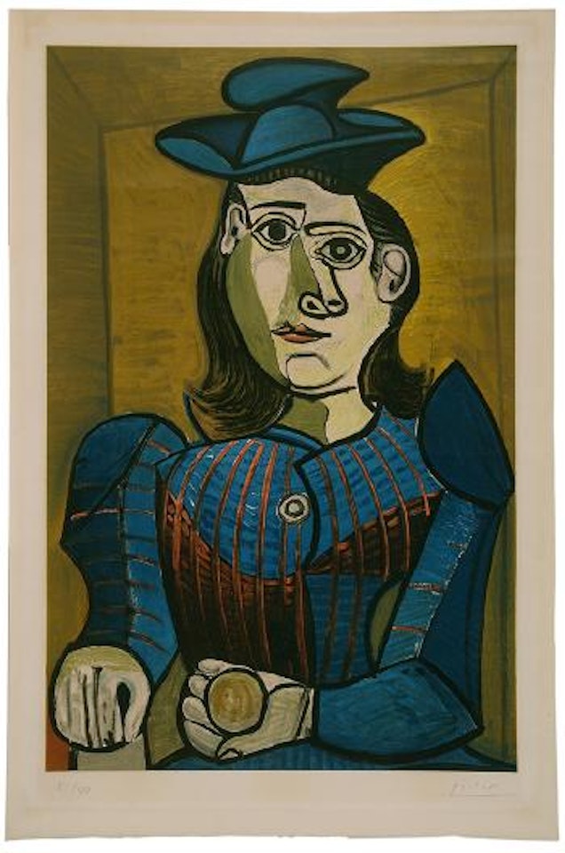 Femme assi (Dora Maar) by Pablo Picasso