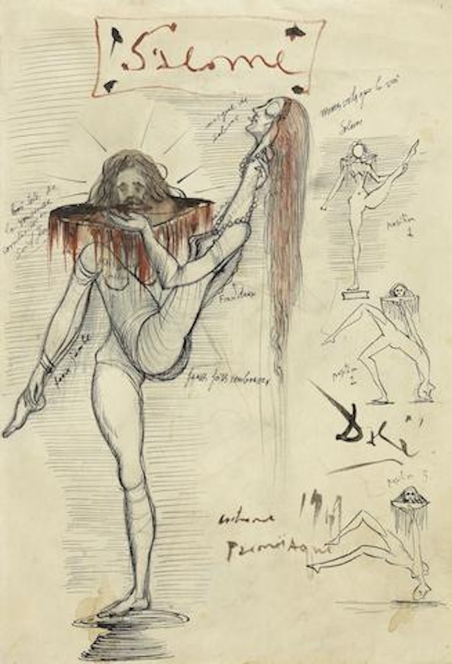 Salomé, costume paranoïaque by Salvador Dali