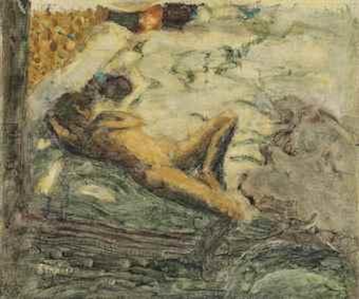 Avant-projet pour 'L'Indolente' by Pierre Bonnard