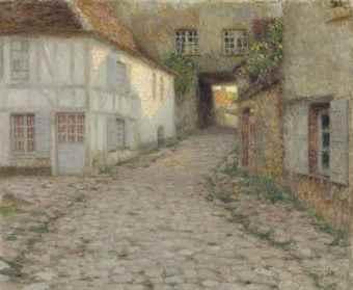 Vieilles maisons, Gerberoy by Henri Le Sidaner