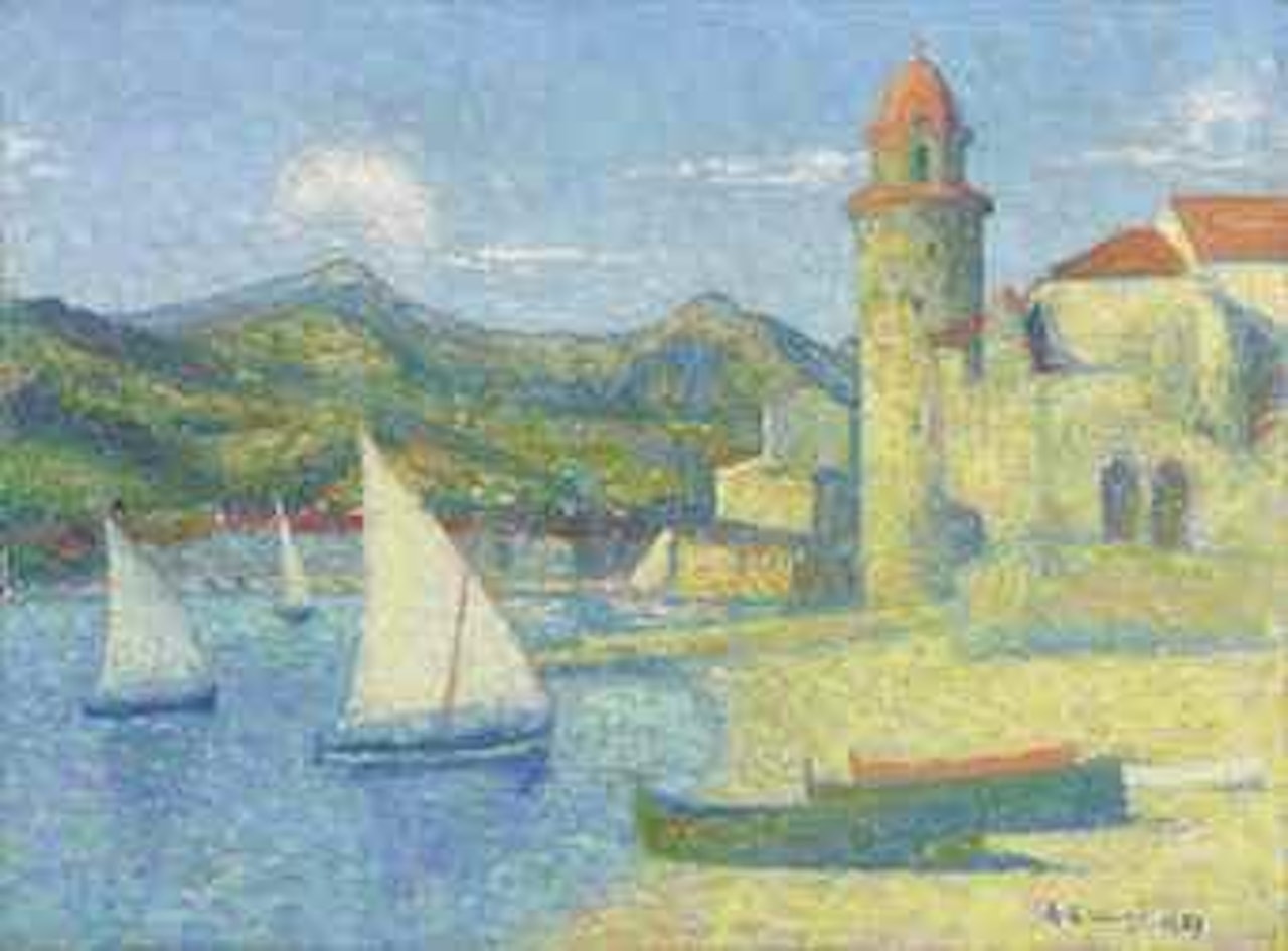 Collioure, le phare by Achille Laugé