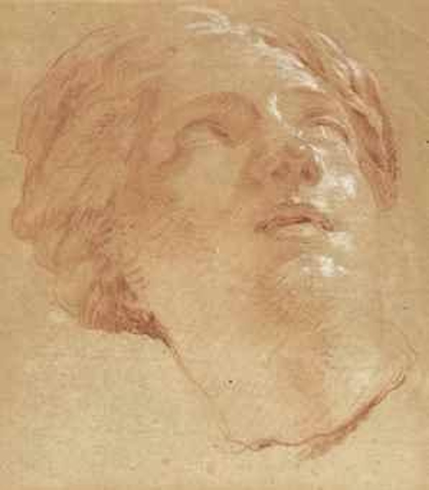Head of a woman, possibly after the Antique by Giovanni Battista Tiepolo