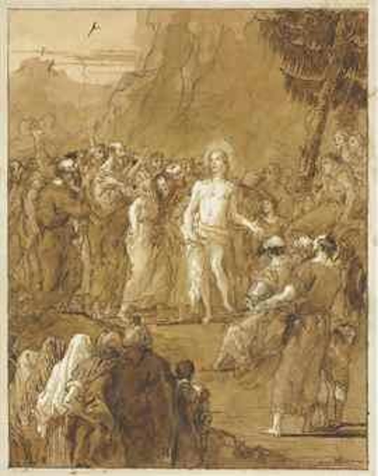 Christ appears to His disciples by Giovanni Domenico Tiepolo