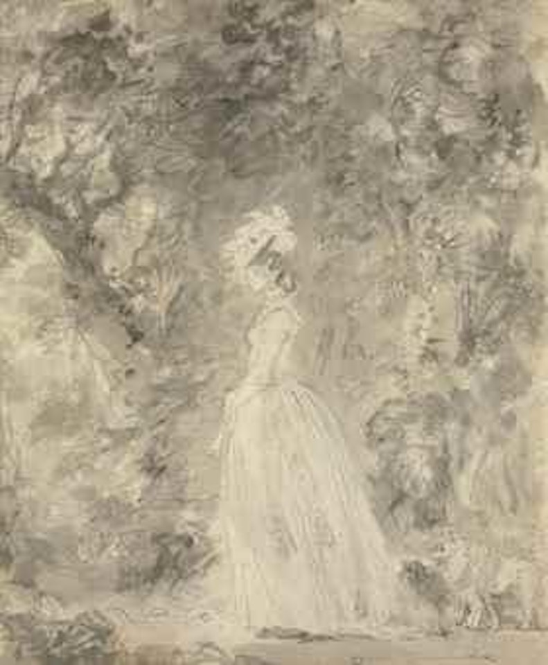 La Promenade by Jean-Honoré Fragonard