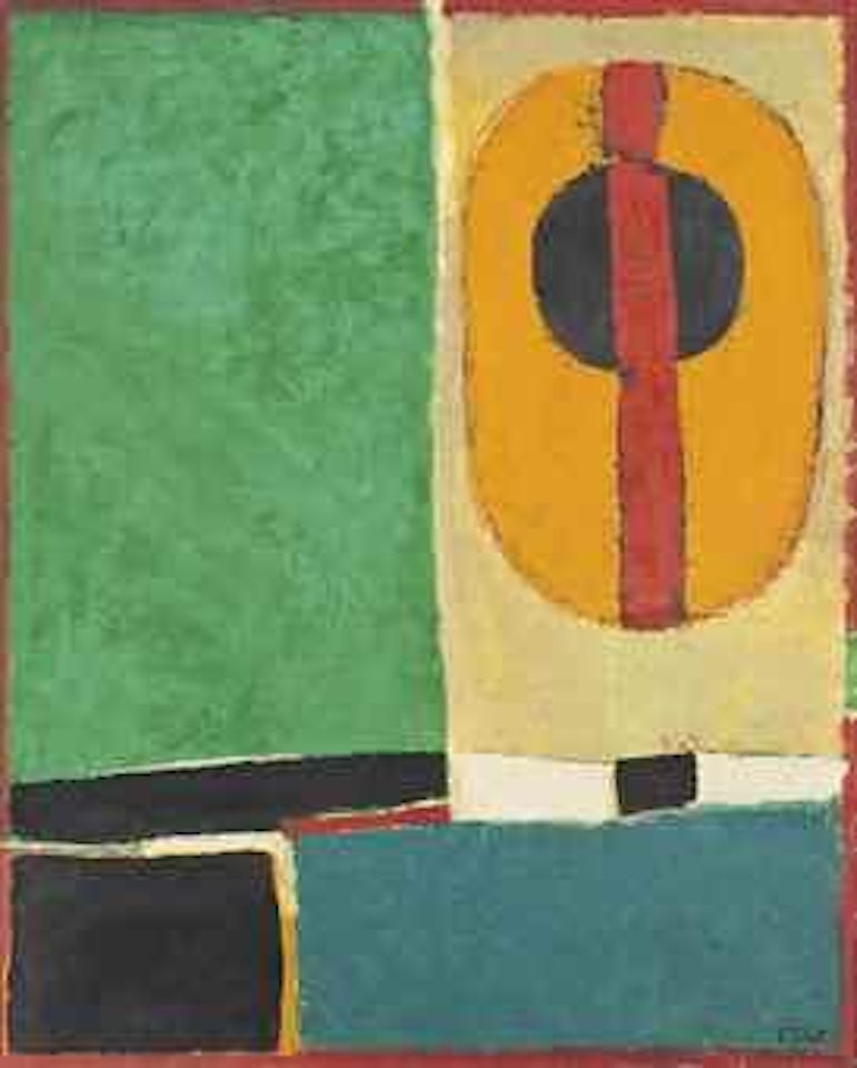 Soleil et récifs by Françoise Gilot
