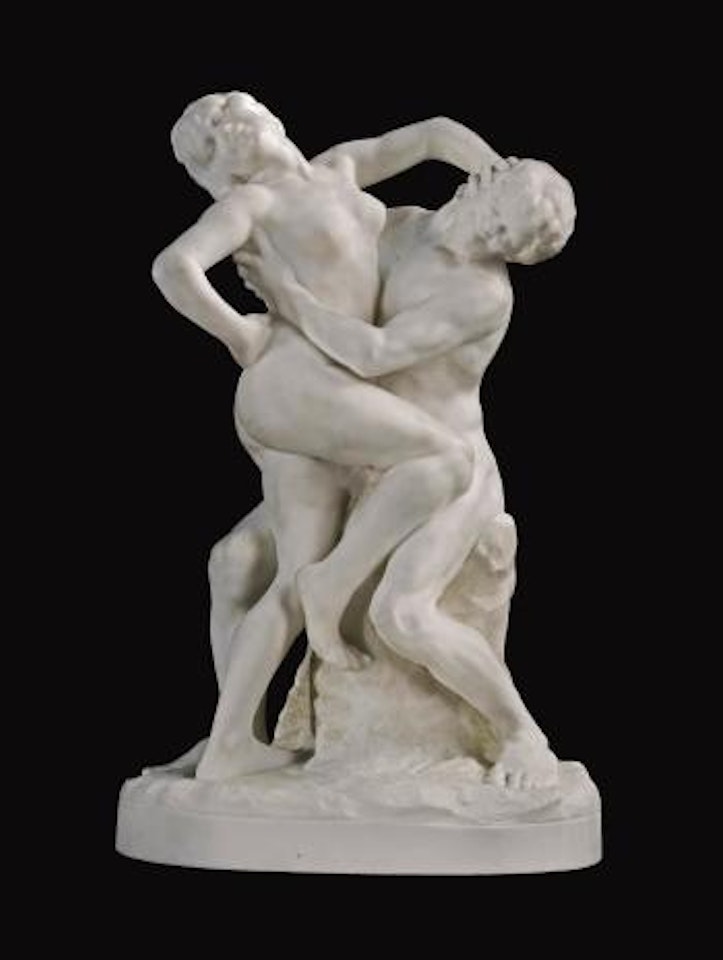 Nymph and Faun by Alfred Boucher