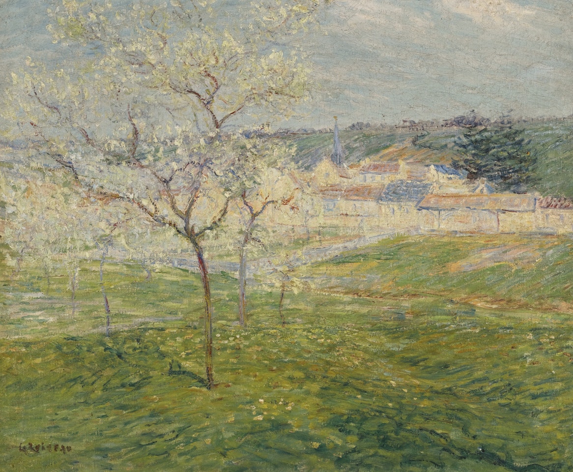 VERGER AU PRINTEMPS by Gustave Loiseau