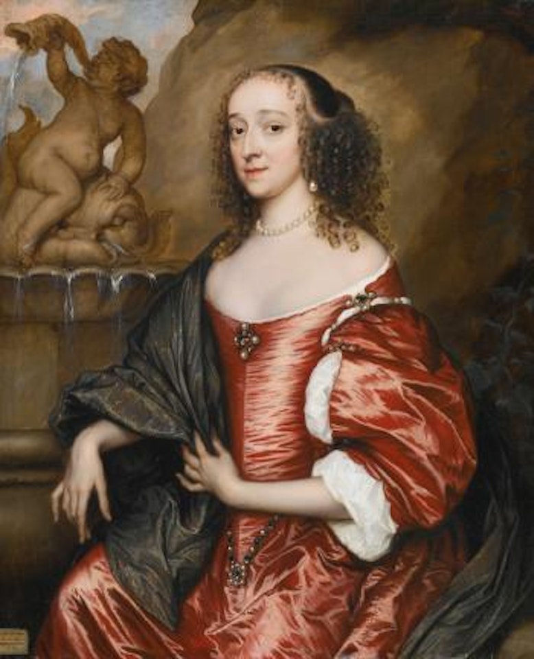 Portrait of Amalia Von Hesse-Kassel by Adriaen Hanneman