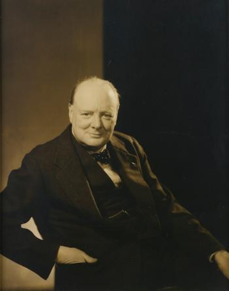 Winston Churchill, New York. New York by Winston Churchill by Edward Steichen
