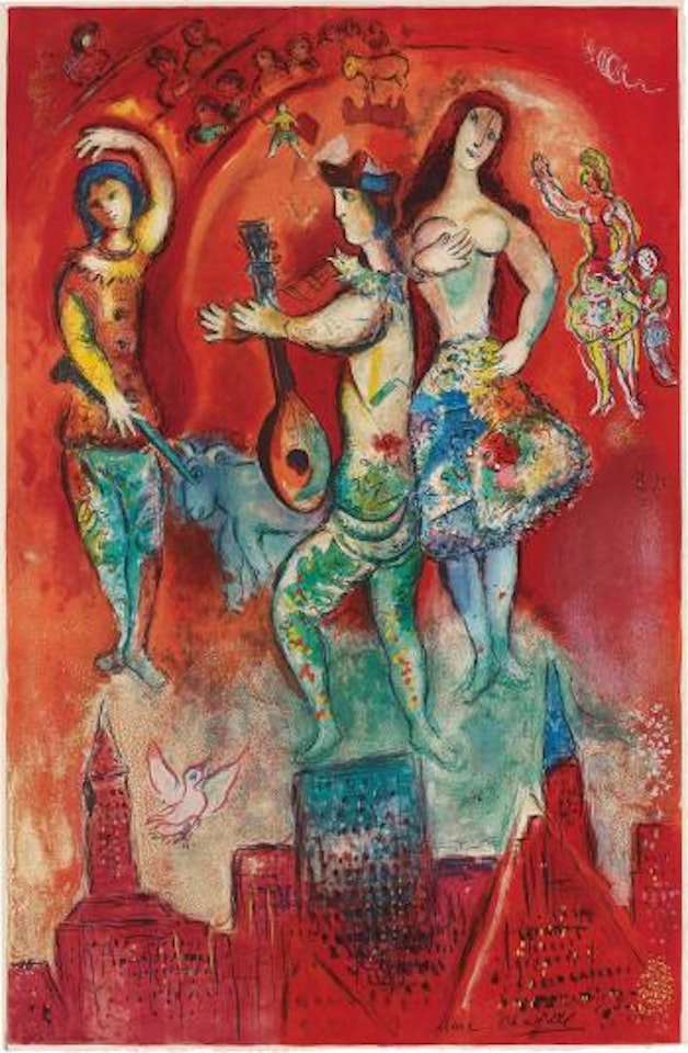 Carmen by Charles Sorlier by Marc Chagall