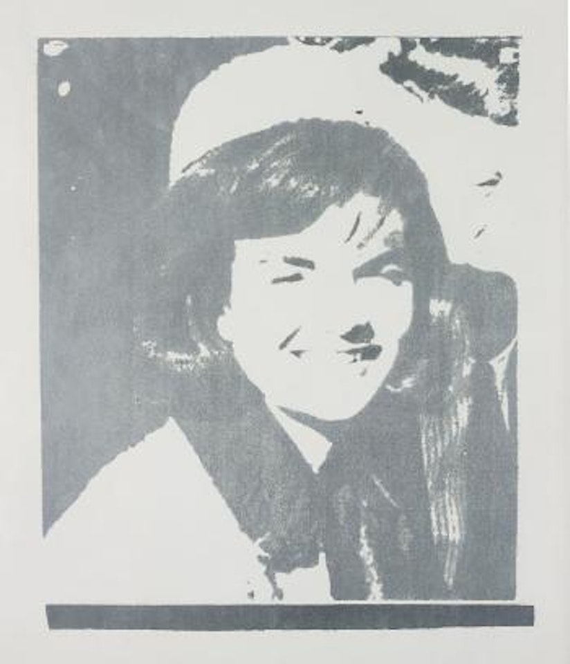 Jacqueline Kennedy I (Jackie I), from 11 Pop Artists I by Andy Warhol