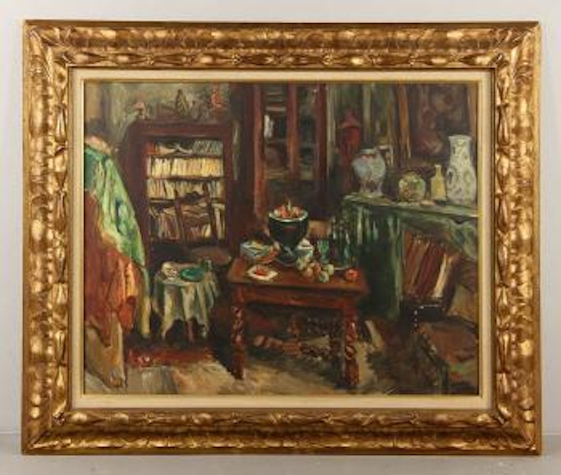 Interior Scene by Othon Friesz