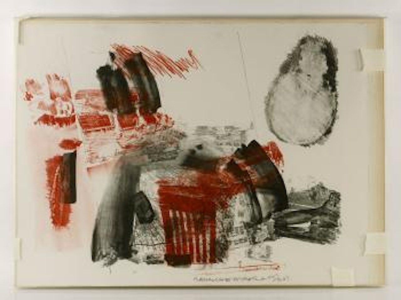 Test Stone #3 by Robert Rauschenberg