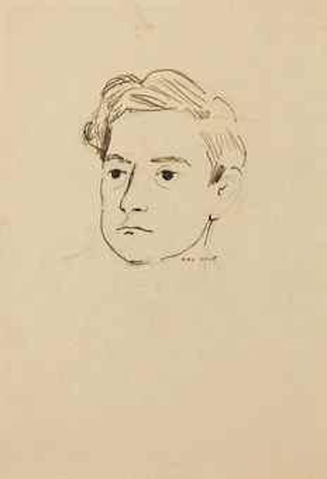 Portrait de Georges Hugnet by Max Ernst